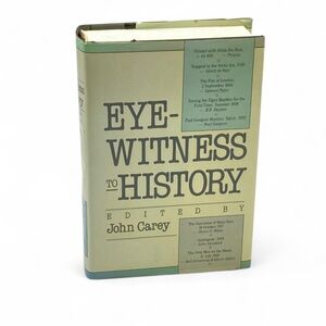 Eyewitness to History Hardcover Book